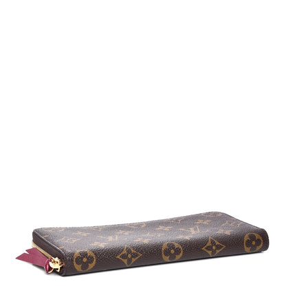 Louis Vuitton Monogram Clemence Wallet Fuchsia 4 of 8