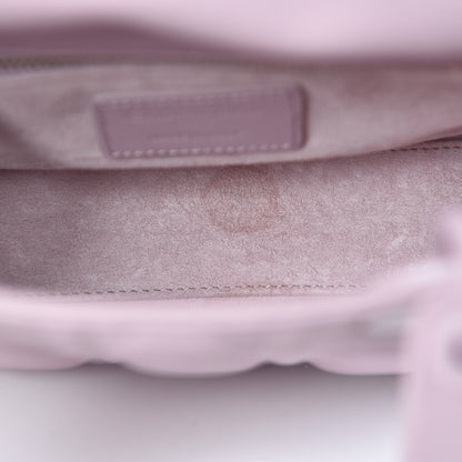 Christian Dior Ultra Matte Calfskin Cannage Mini Lady Dior Lavender 10 of 11