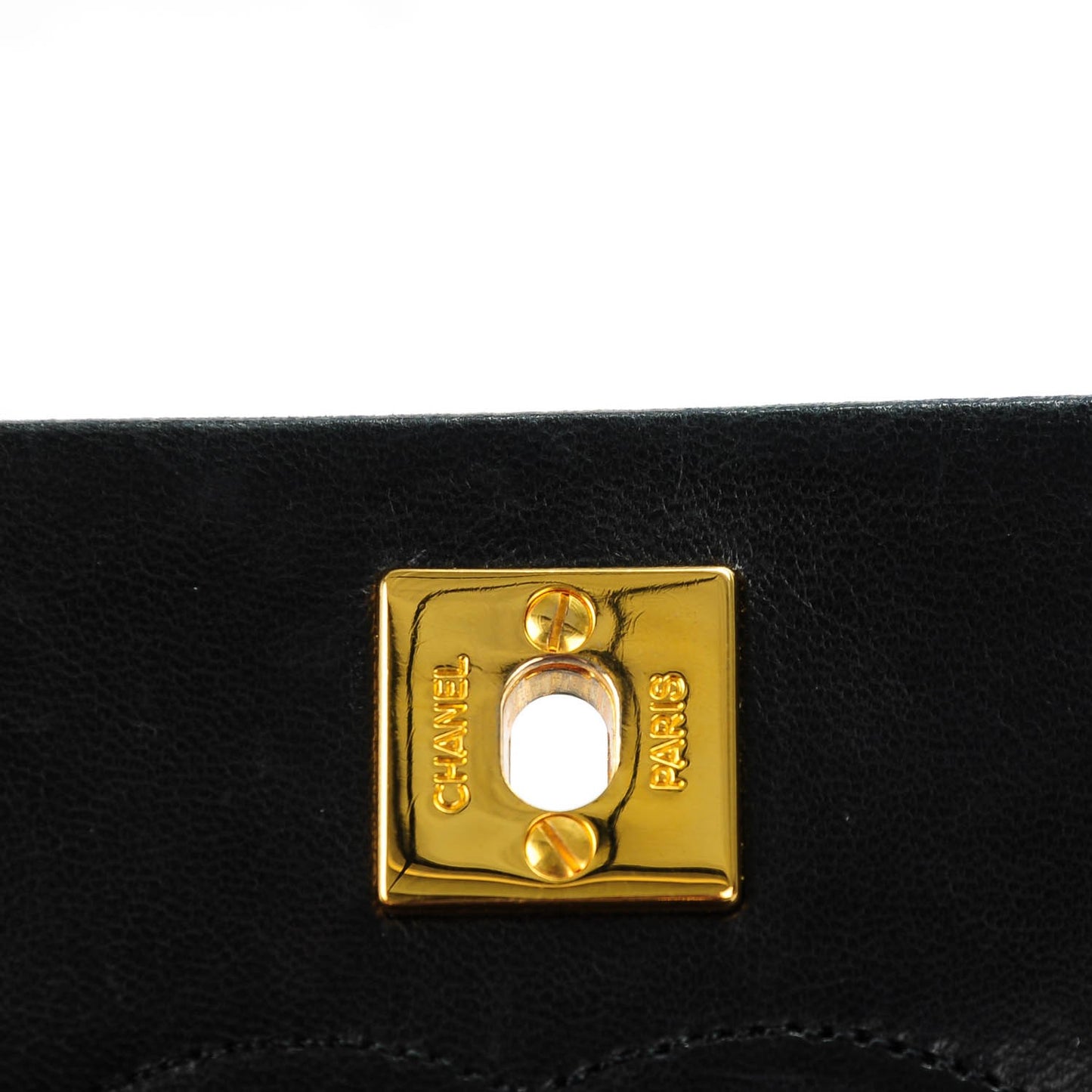 Lambskin Quilted Mini Flap Black