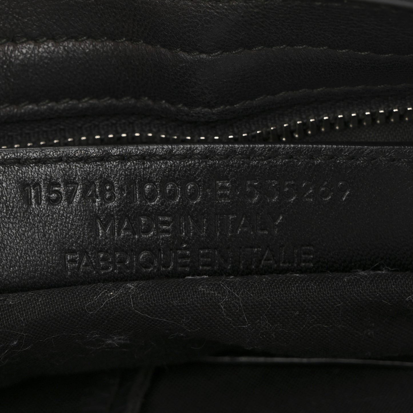 Ribbed Neoprene Classic Silver Hardware City Black
