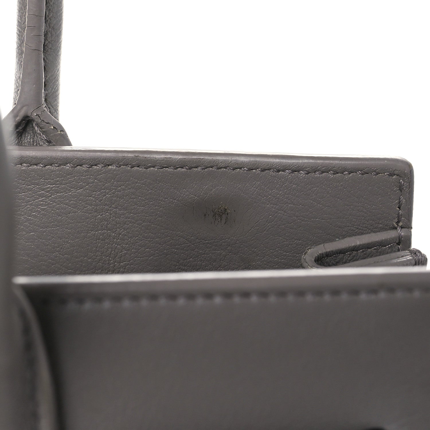 Saint Laurent Calfskin Nano Sac De Jour Fog 13 of 14