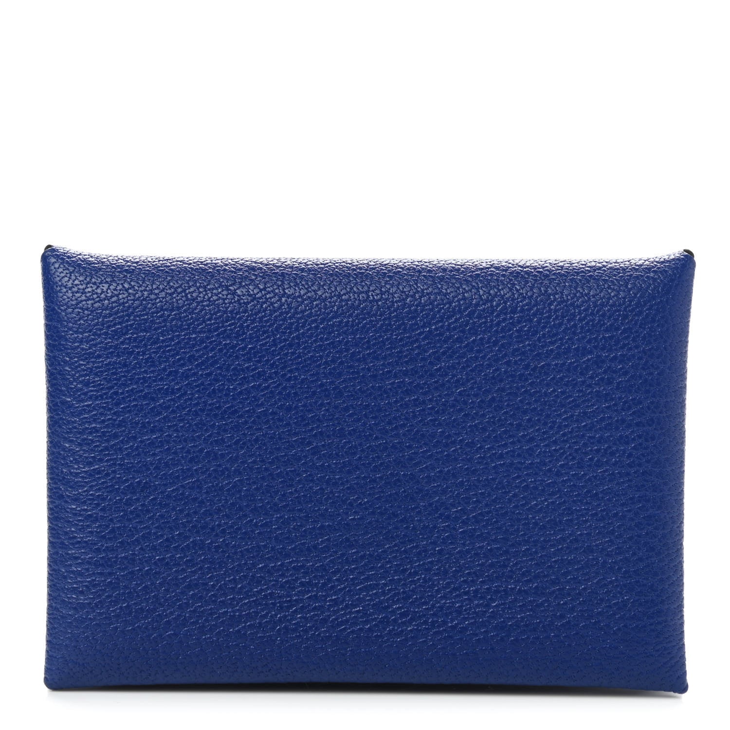 Hermes Chevre Mysore Calvi Card Case Bleu Electrique 1 of 9