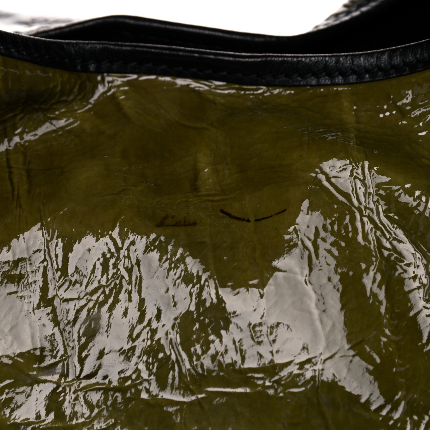 Givenchy Crinkled Patent Hobo Green 7 of 10