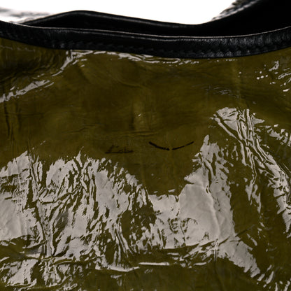 Givenchy Crinkled Patent Hobo Green 7 of 10