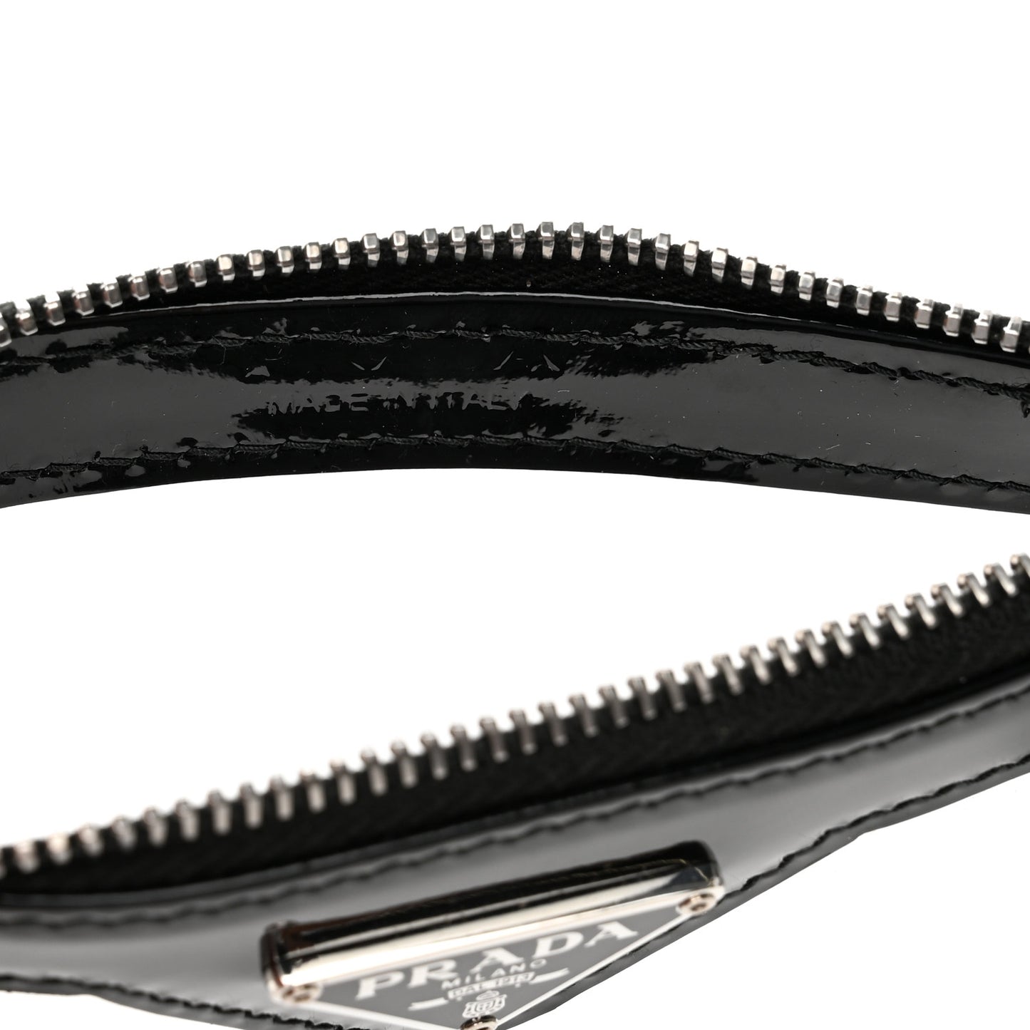 Vernice PVC Card Holder Black