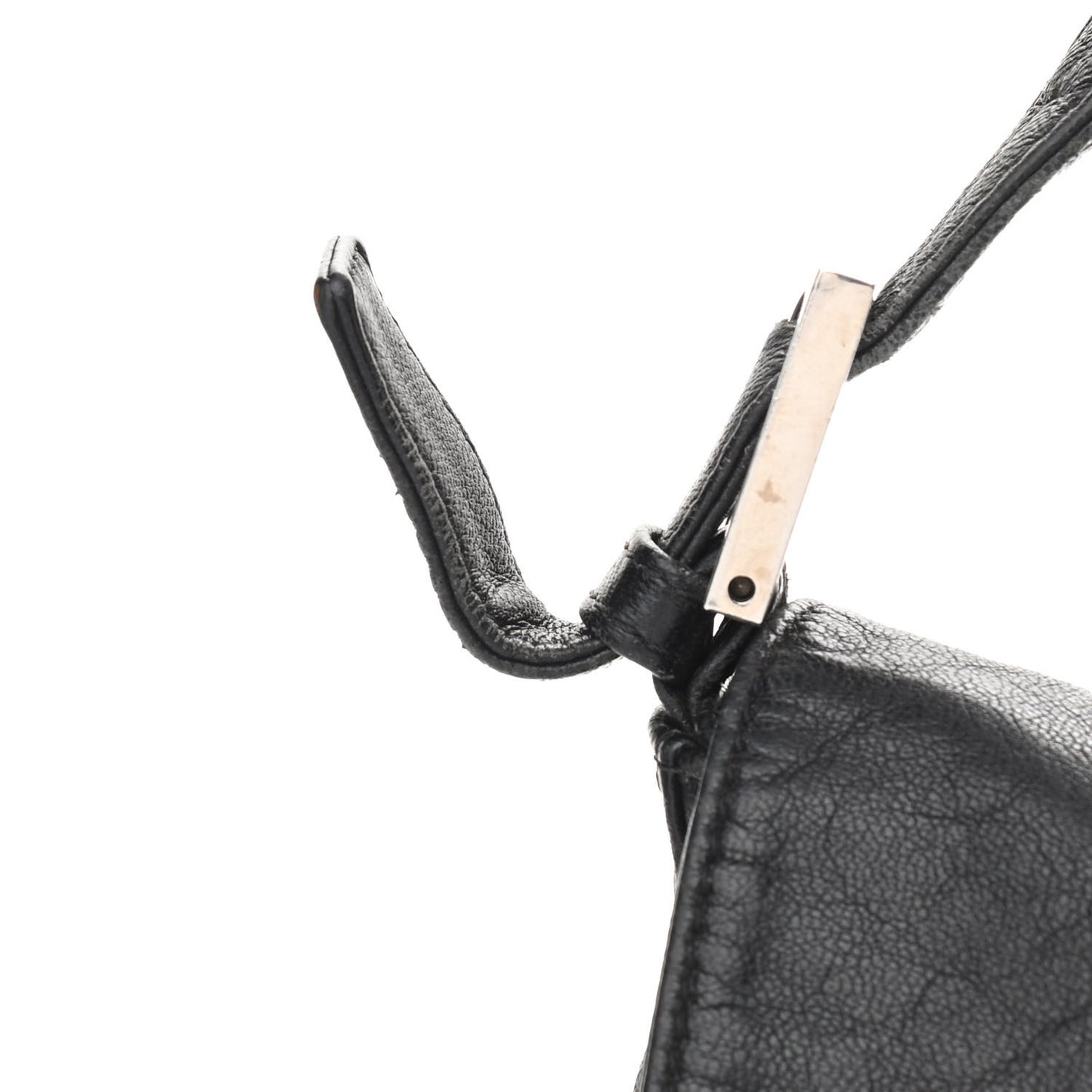 Calfskin Baguette Black