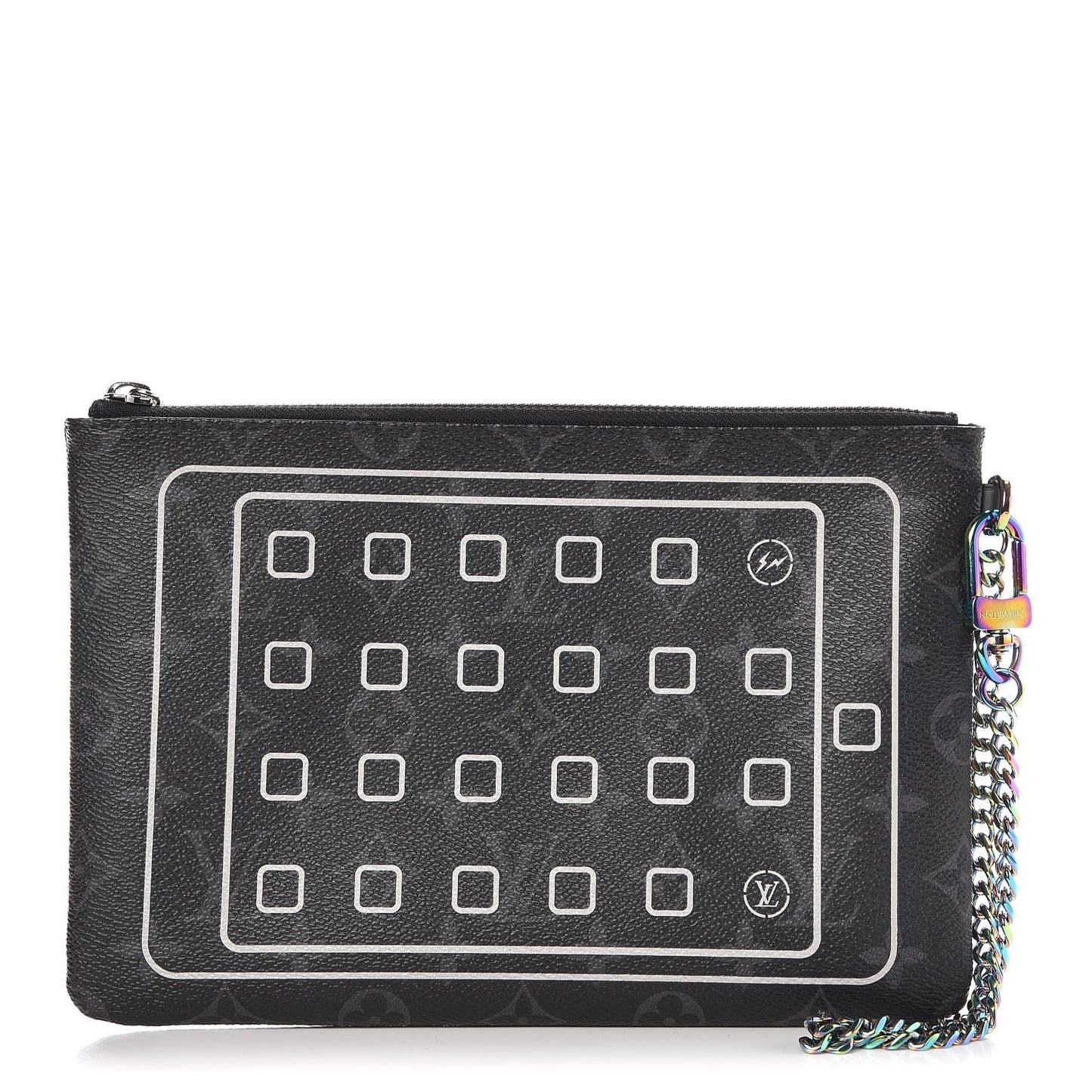 Monogram Eclipse Fragment Design iPad Pouch