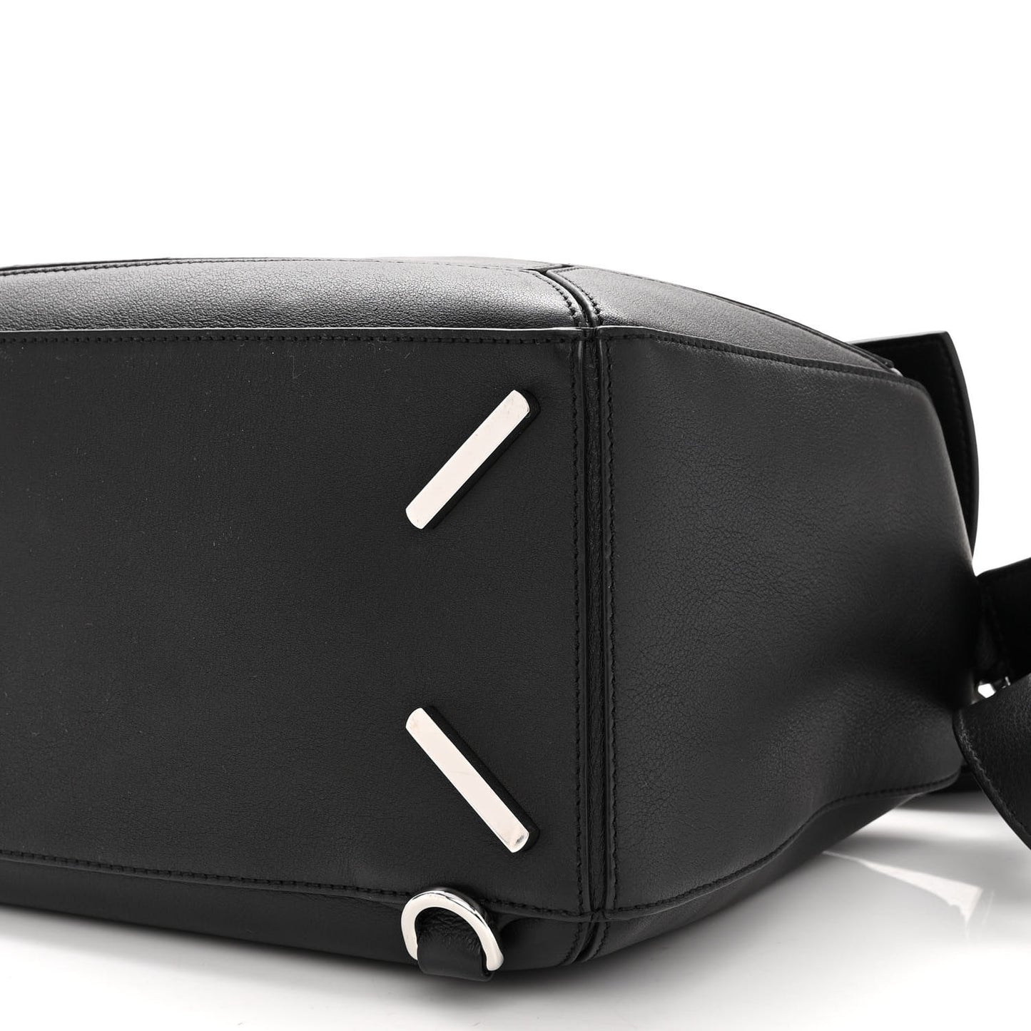 Calfskin Medium Puzzle Bag Black