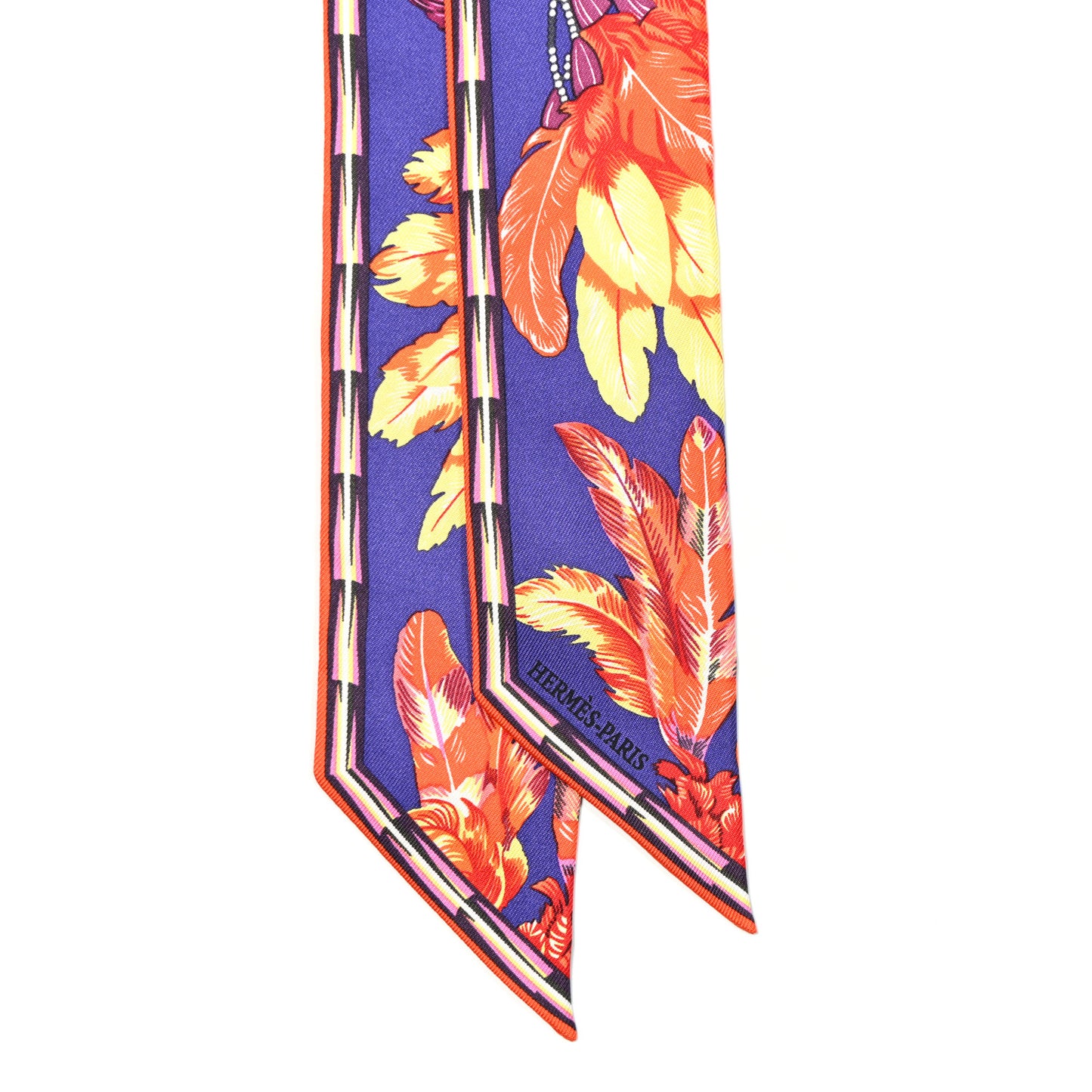 Silk Brazil Twilly Iris Orange Jaune