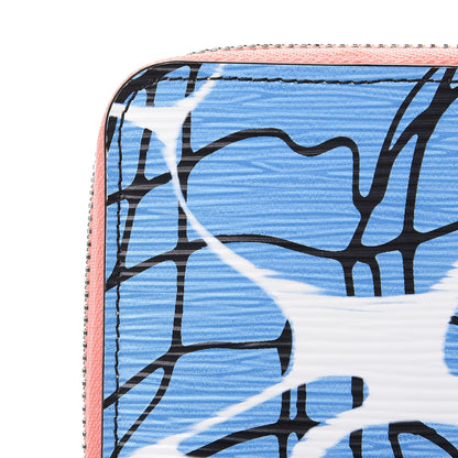 Louis Vuitton Epi Zippy Wallet Aqua 8 of 9