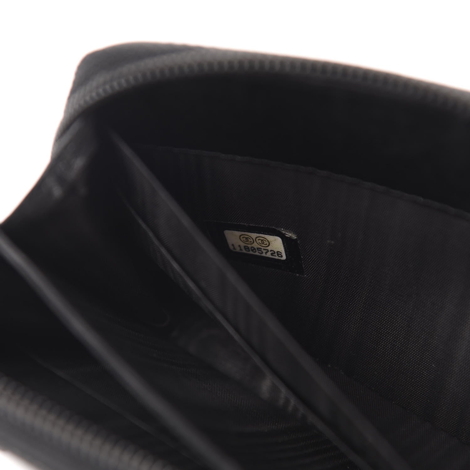 Chanel Caviar Large Timeless CC Zip Around Wallet Black 9 of 9