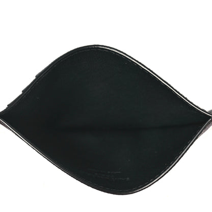 Saint Laurent Grain De Poudre Calfskin Uptown Card Holder Black 5 of 6