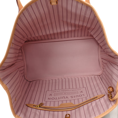 Louis Vuitton Monogram Saint Barth V Neverfull MM Rose Ballerine 6 of 11