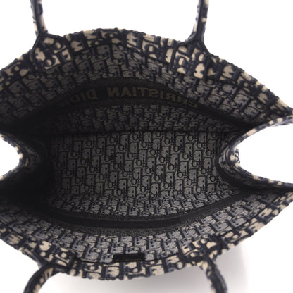 Christian Dior Oblique Book Tote Blue Multicolor 5 of 10