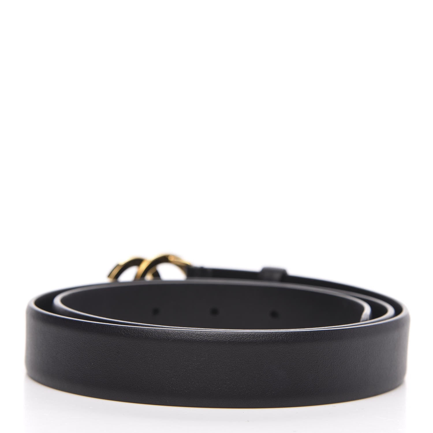 Chanel Calfskin Paris Button CC Belt 85 34 Black 2 of 6