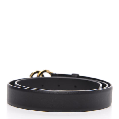 Chanel Calfskin Paris Button CC Belt 85 34 Black 2 of 6