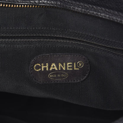 Chanel Caviar CC Shoulder Bag Black 6 of 7