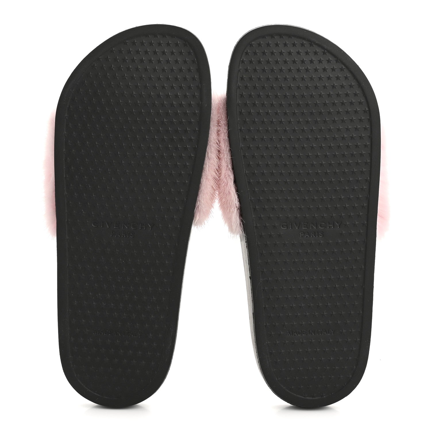 Givenchy Mink Rubber Slide Sandals 38 Rose Poudre 6 of 8
