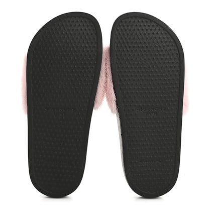 Givenchy Mink Rubber Slide Sandals 38 Rose Poudre 6 of 8