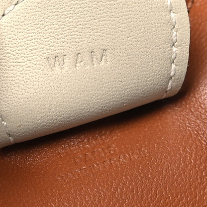 Hermes Milo Lambskin Grigri Rodeo Horse Bag Charm MM Gold Craie Pain D'Epice 3 of 4