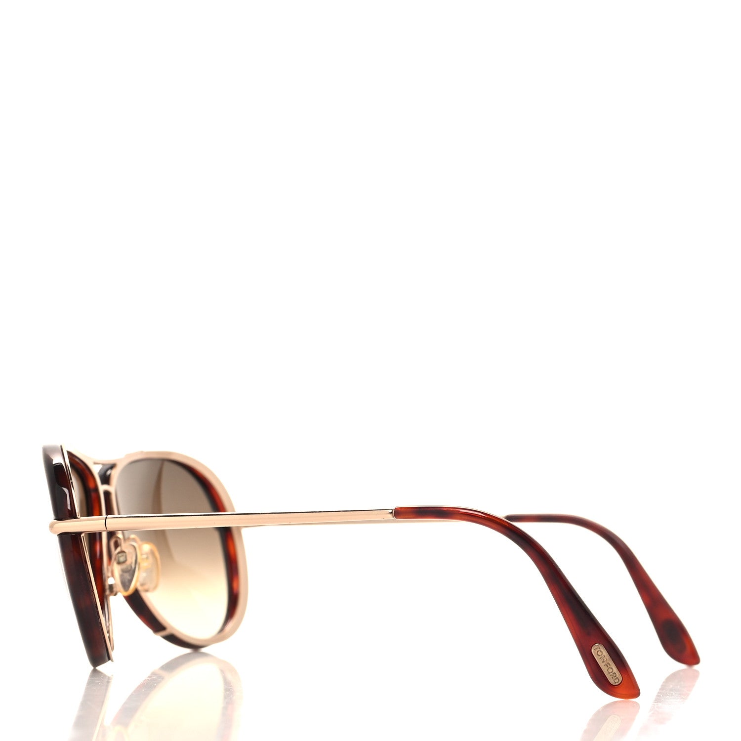 Tom Ford Cyrille Sunglasses TF 109 Tortoise 3 of 8
