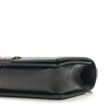 Chanel Caviar Quilted New Medium Boy Flap Black 10 of 10