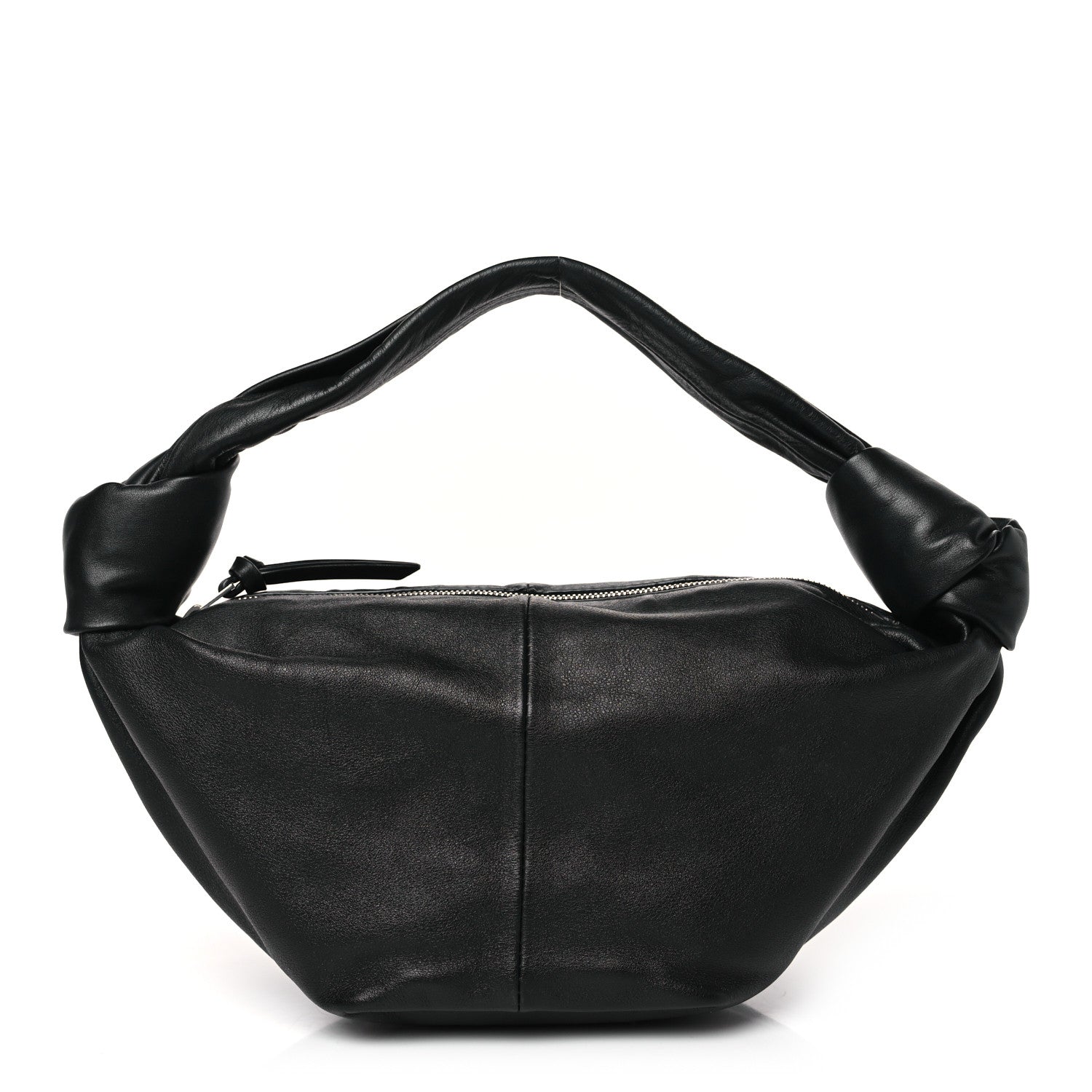 Bottega Veneta Calfskin Mini Double Knot Bag Black 1 of 7