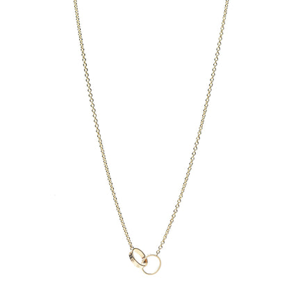 Cartier 18K Yellow Gold Interlocking LOVE Necklace 1 of 9