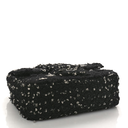 Chanel Tweed Elementary Chic Flap Black White 4 of 9