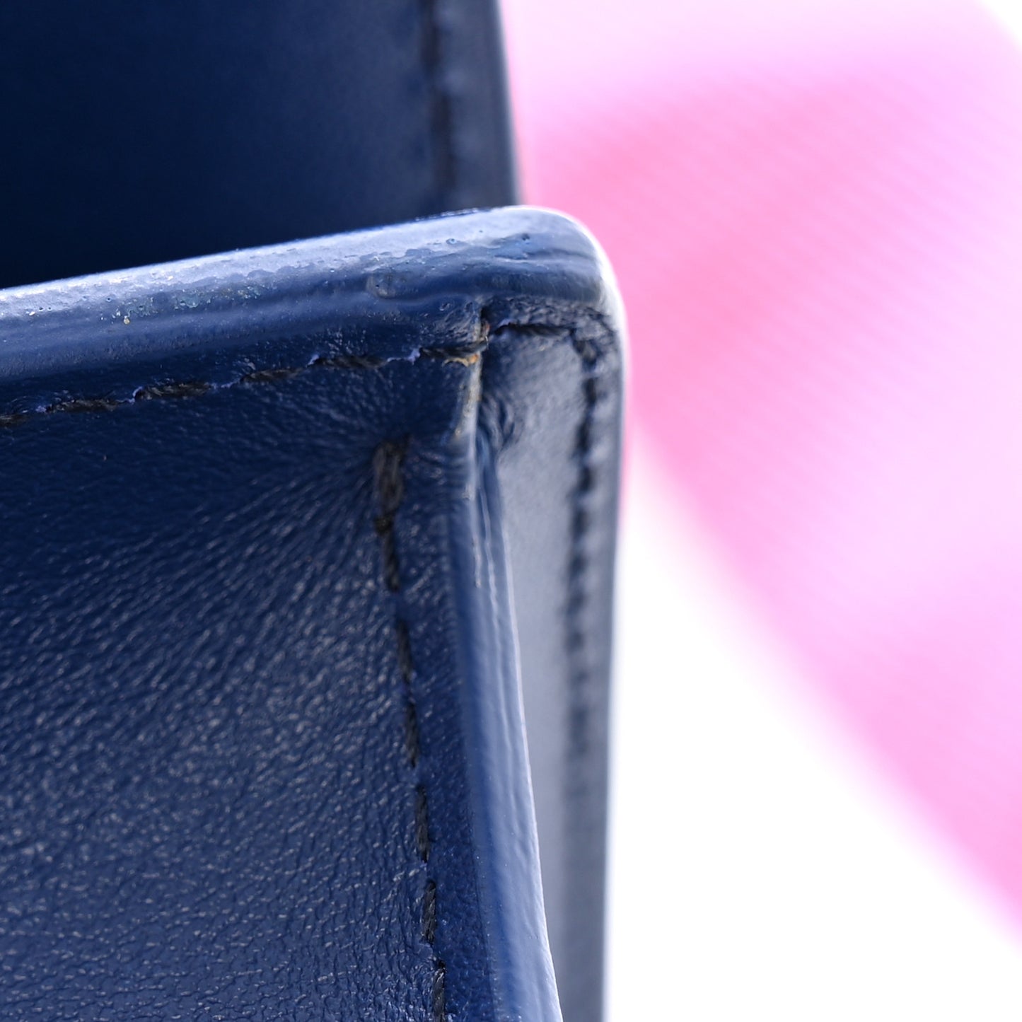 Calfskin Jitney 0.5 Crossbody Bag Blue