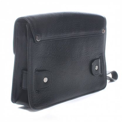 Proenza Schouler Textured Leather PS11 Wristlet Clutch Black 3 of 8