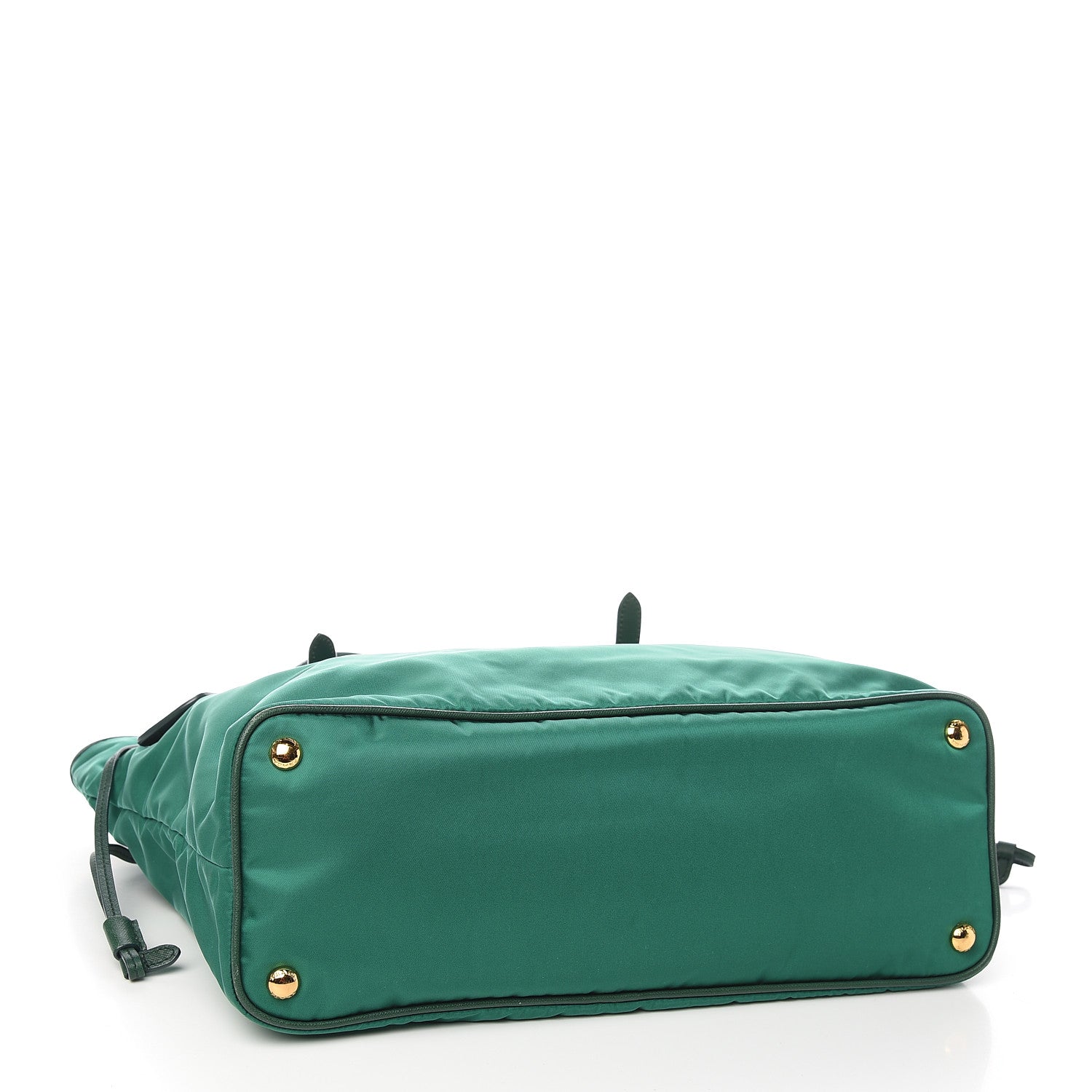 Prada Tessuto Nylon Saffiano Tote Oleandro 4 of 17