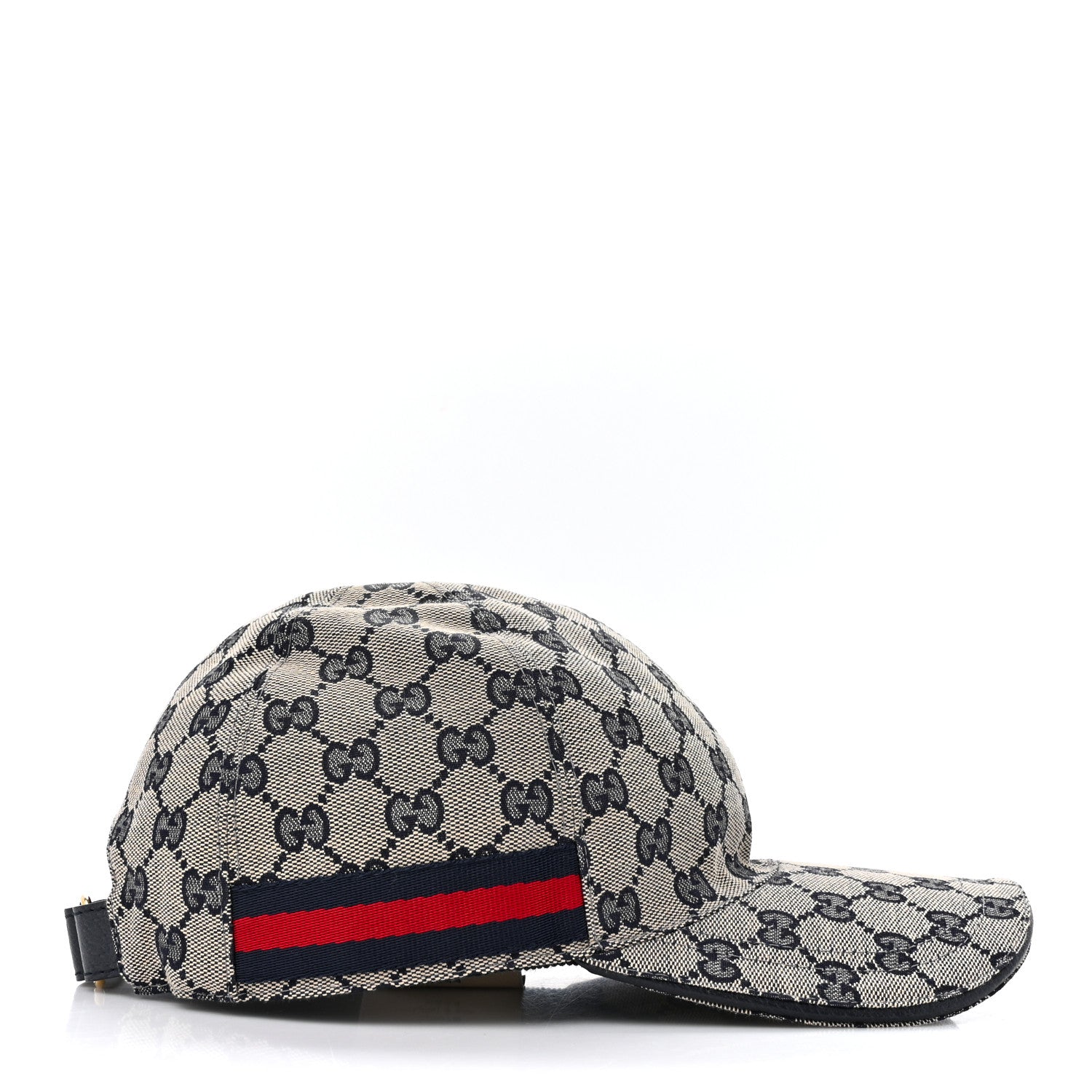 Gucci Monogram Web Baseball Hat L Beige Blue 4 of 11