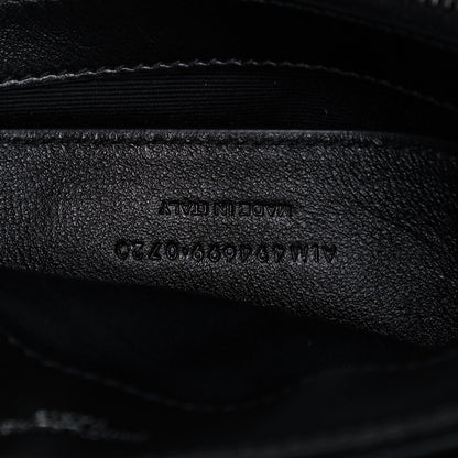 Saint Laurent Calfskin Y Quilted Monogram Small Loulou Chain Satchel Black 7 of 9