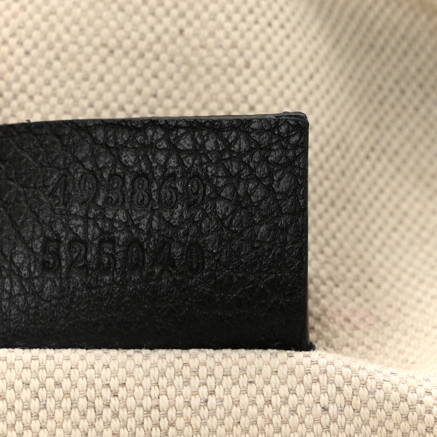 Gucci Grained Calfskin Logo Belt Bag Black 7 of 10