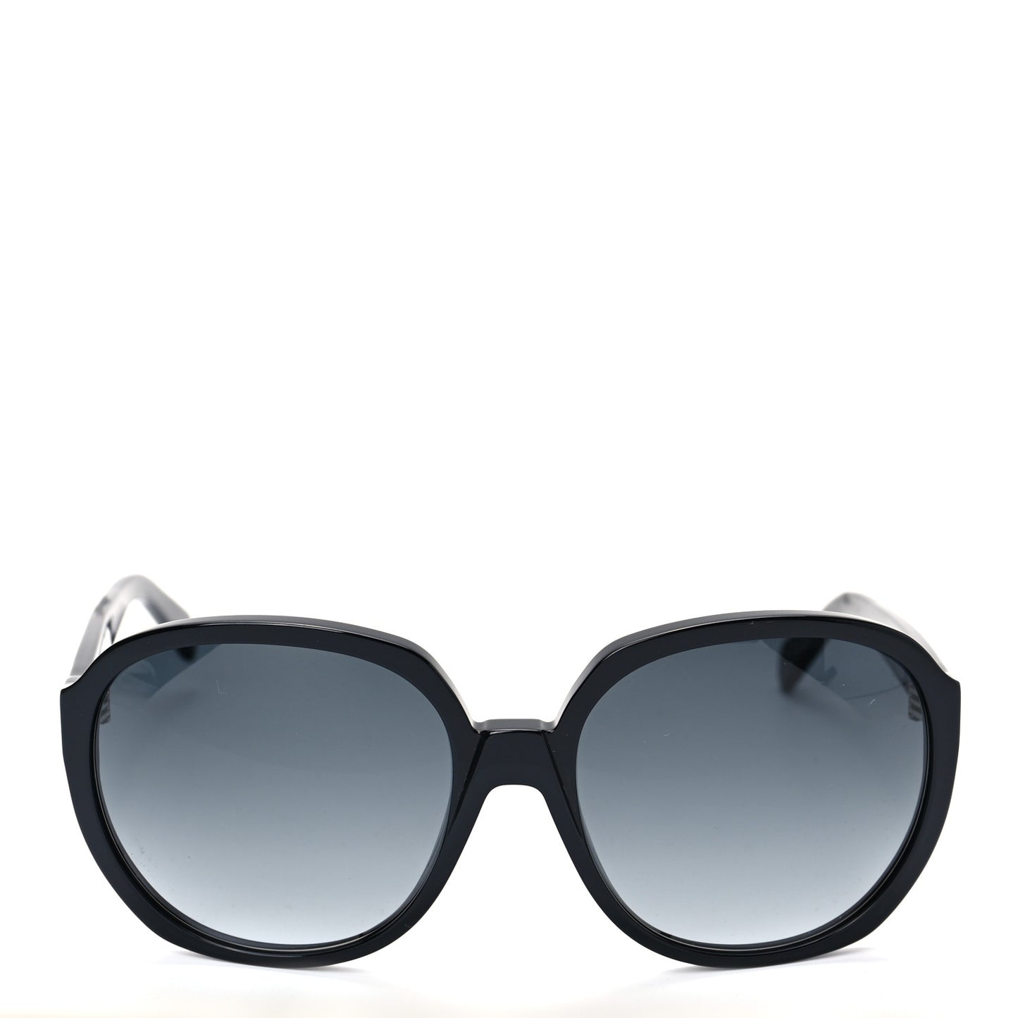 Acetate Round Sunglasses CL40147I Black