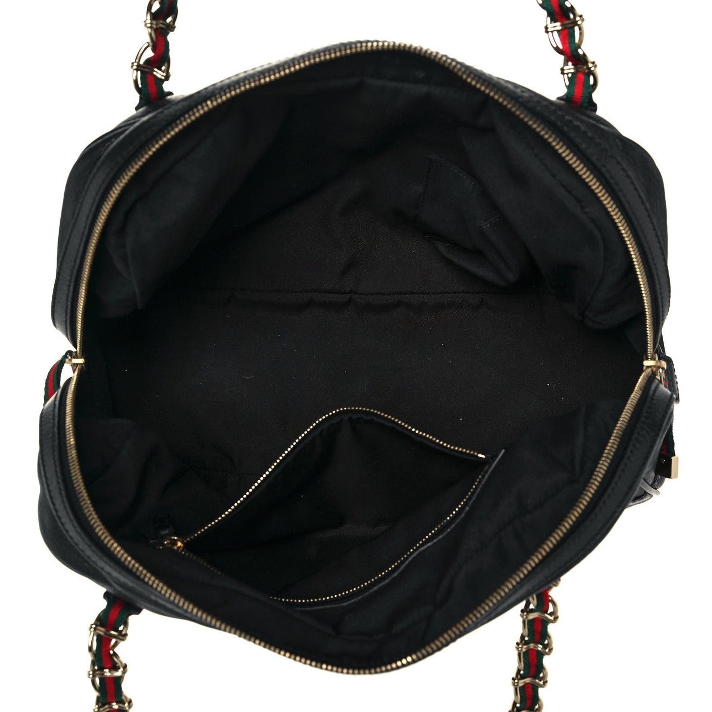 Goatskin Large Capri Bowler Black