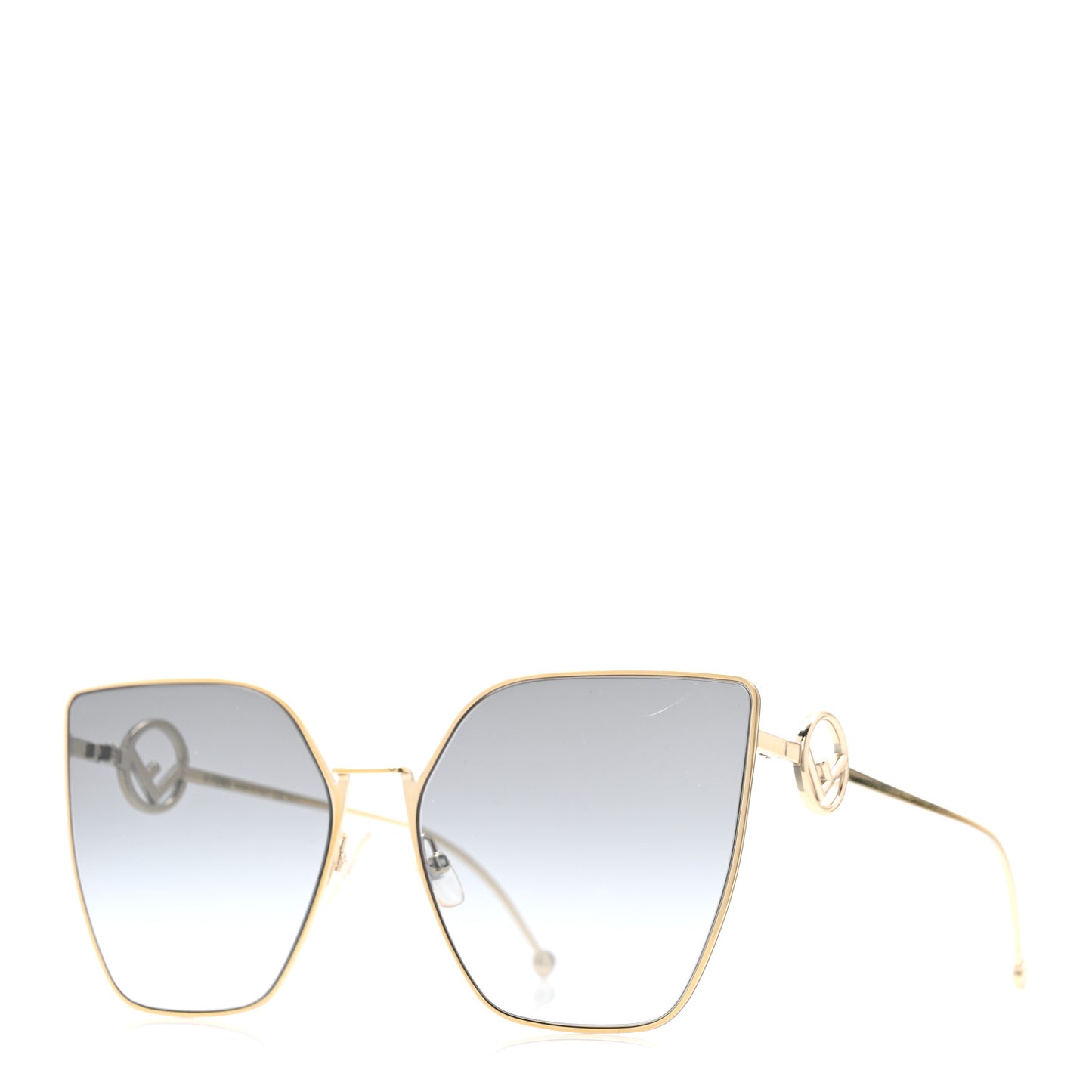 Metal F is Fendi Sunglasses FF 0323/S Gold