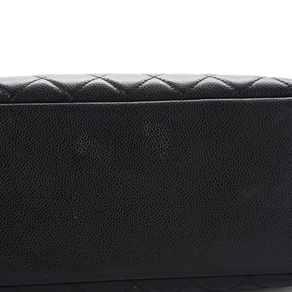 Chanel Caviar Quilted Grand Shopping Tote GST Black 13 of 18