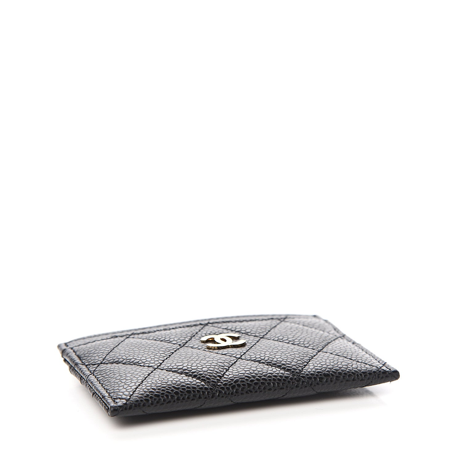Chanel Caviar Quilted Card Holder Black 3 of 8