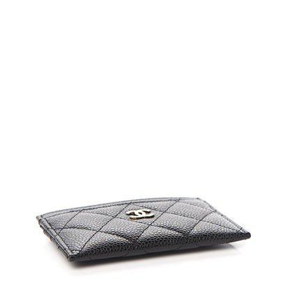 Chanel Caviar Quilted Card Holder Black 3 of 8