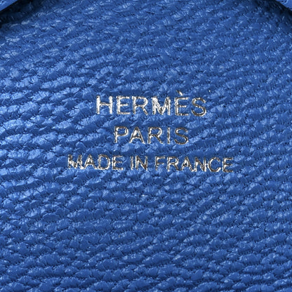 Hermes Chevre Mysore Calvi Duo Card Case Bleu Frida 7 of 7