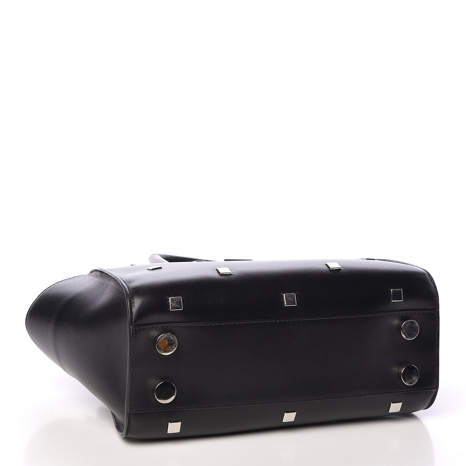 Jimmy Choo Calfskin Studded Small Riley Black 5 of 10