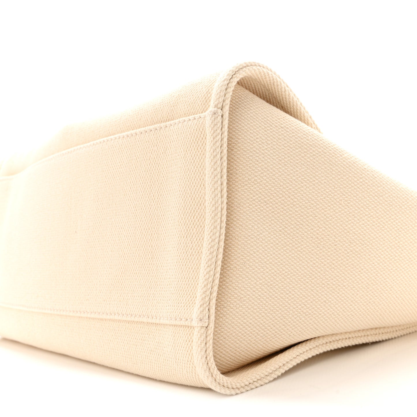 Canvas Pearl Medium Deauville Tote Ecru Beige