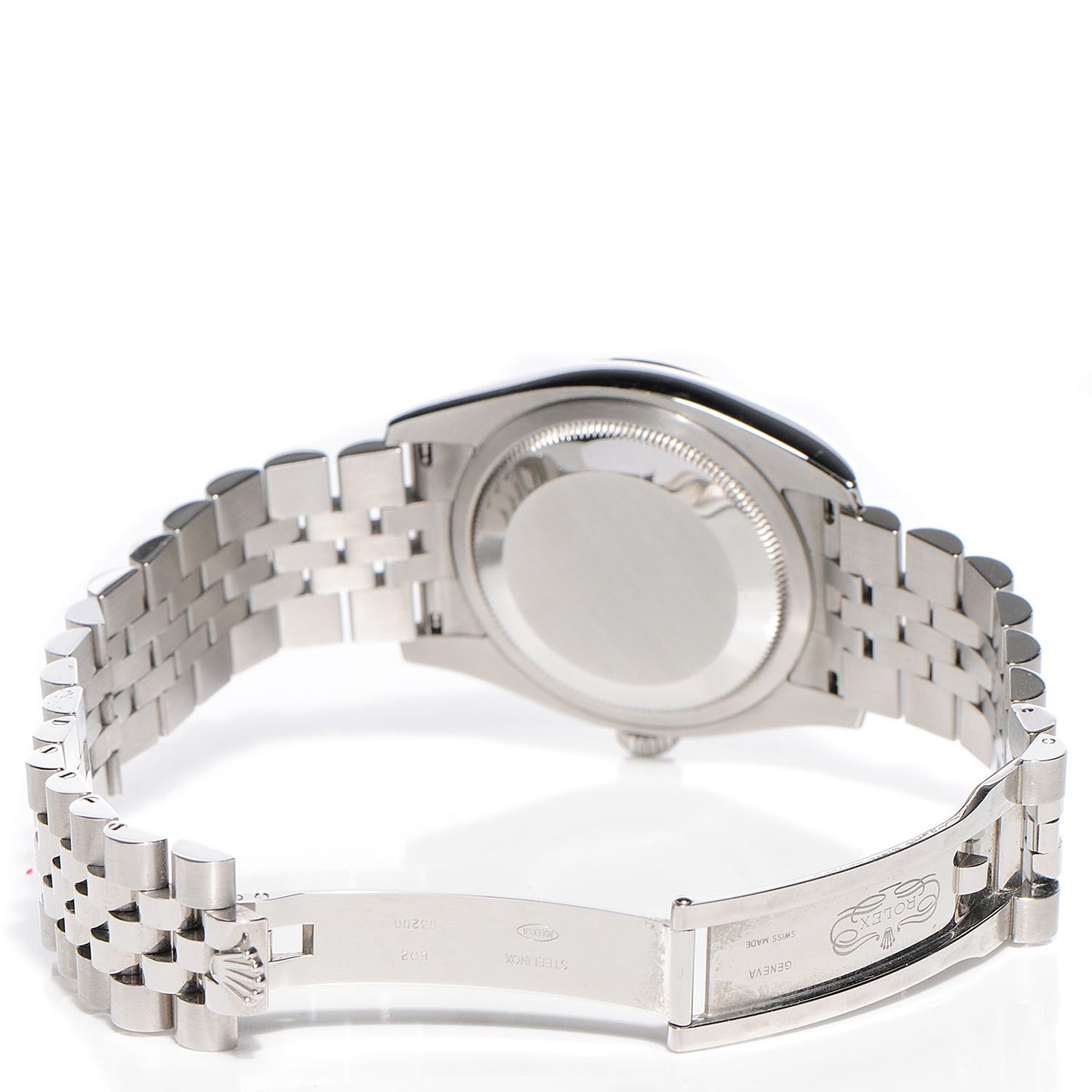 Stainless Steel 18K White Gold 36mm Oyster Perpetual Datejust Watch White Roman 116234