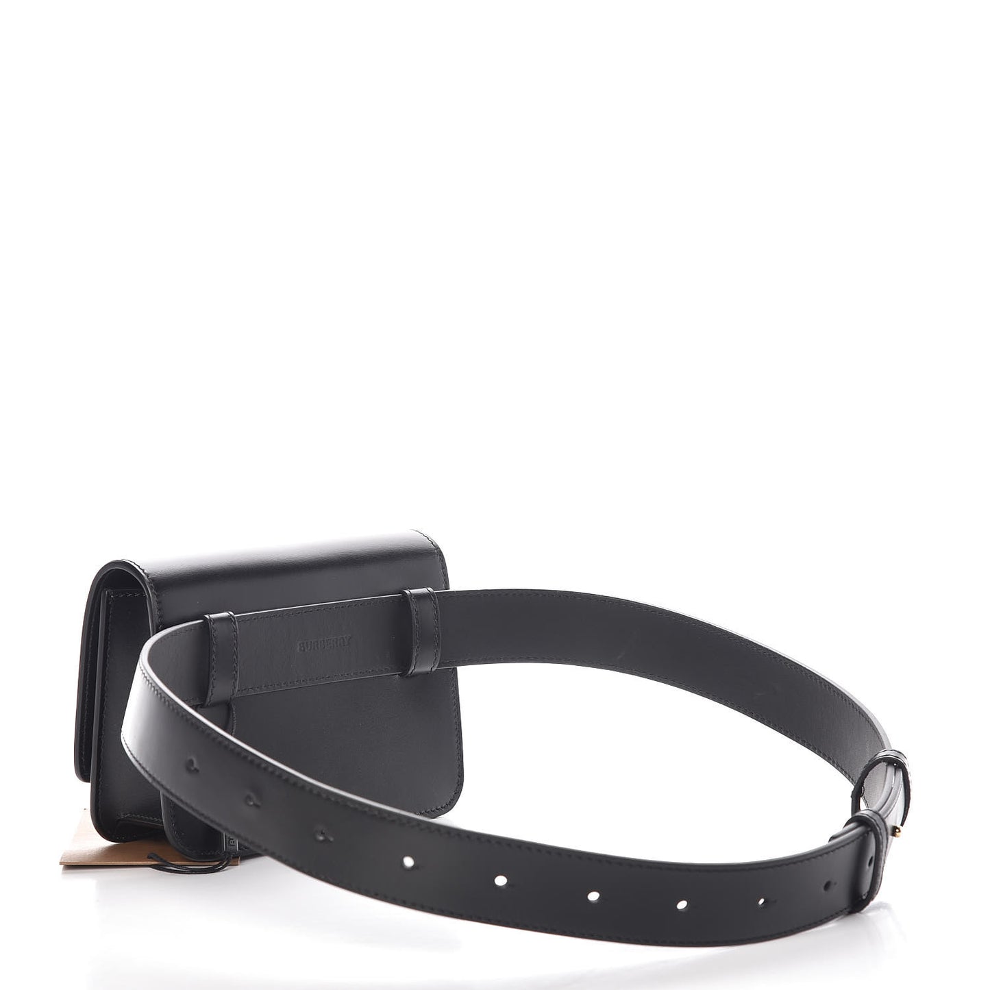 Calfskin TB Belt Bag Black