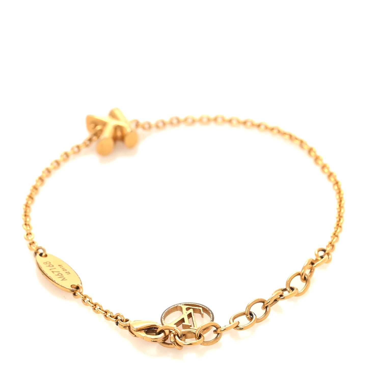 LV And Me Letter K Bracelet Gold