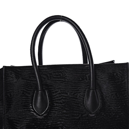 Celine Astrakhan Pony Hair Medium Phantom Luggage Black 14 of 23