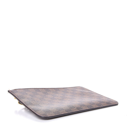 Louis Vuitton Damier Ebene Neverfull MM GM Pochette Rose Ballerine 4 of 10