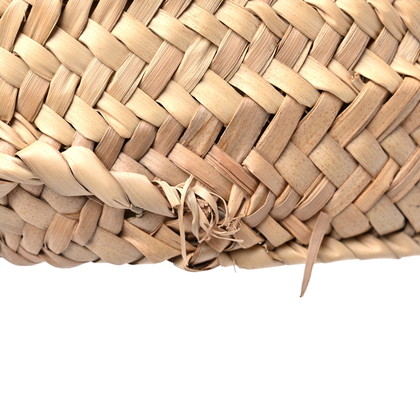 Raffia Small Basket Tote Bag Natural Tan